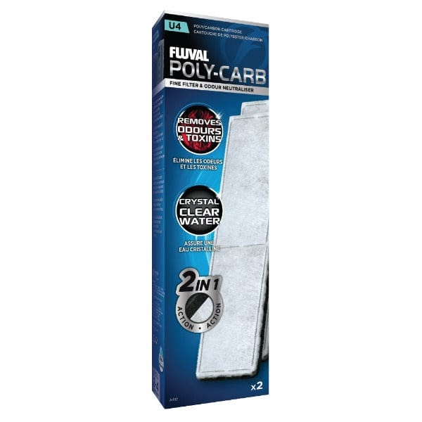 Fluval "U" Poly/Carbon Cartridge 2Pack - Image 4