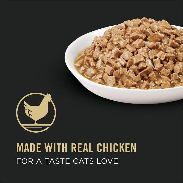 Purina Pro Plan Urinary Tract Health Chicken Entree in Gravy Adult Canned Cat Food - Image 3