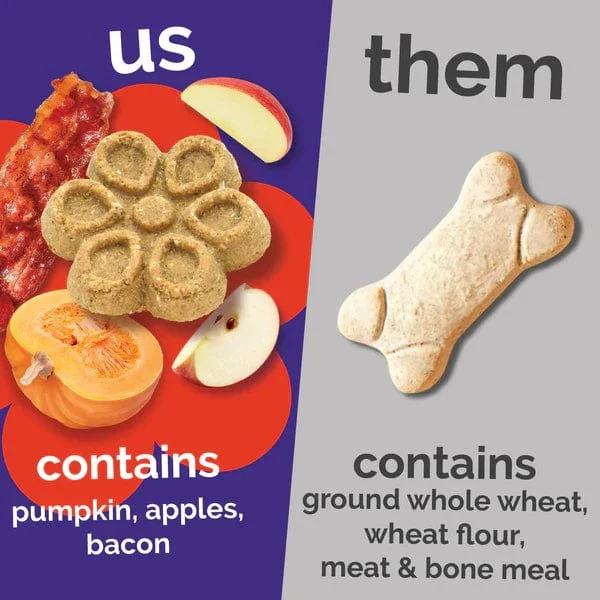 Fruitables Biggies Crispy Bacon & Apple Dog Treats - Image 5