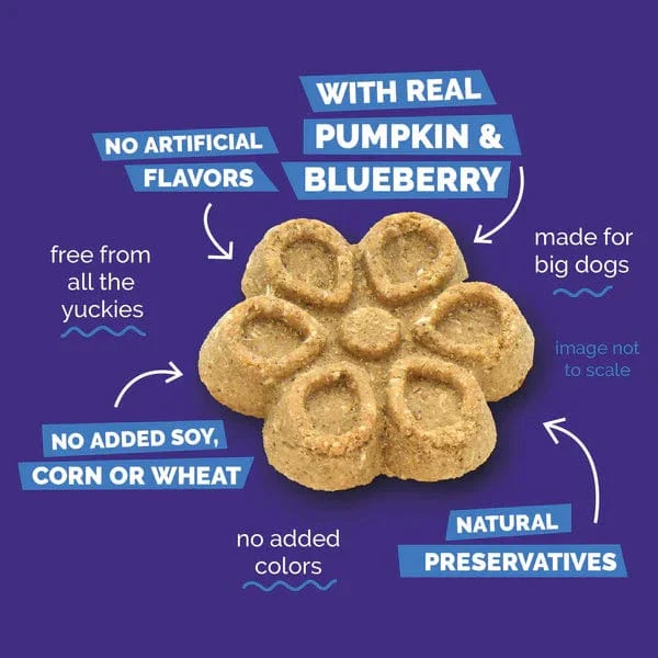 Fruitables Biggies Pumpkin & Blueberry Dog Treats - Image 4