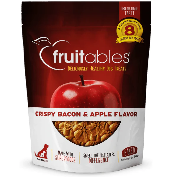Fruitables Baked Crispy Bacon & Apple Dog Treats - Image 3
