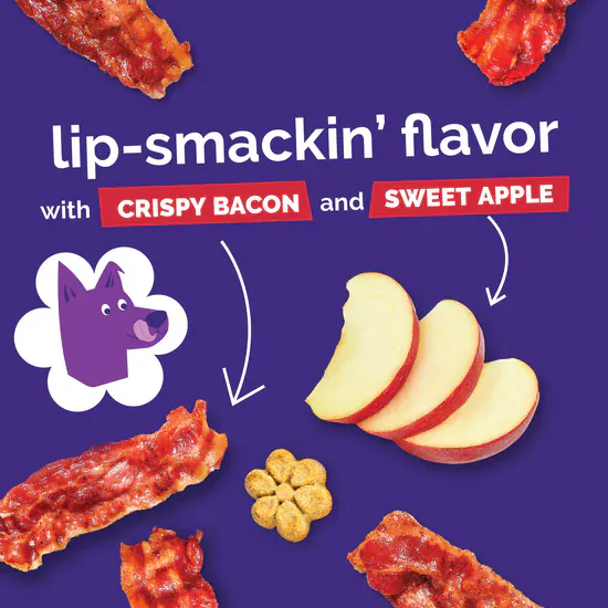 Fruitables Baked Crispy Bacon & Apple Dog Treats - Image 4