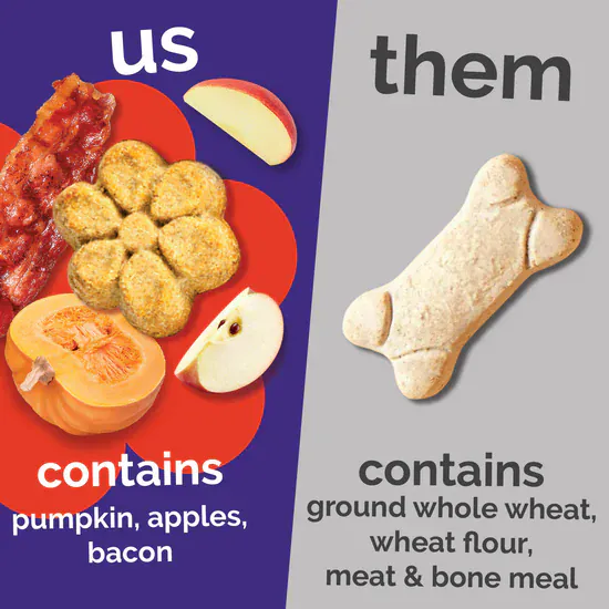 Fruitables Baked Crispy Bacon & Apple Dog Treats - Image 6