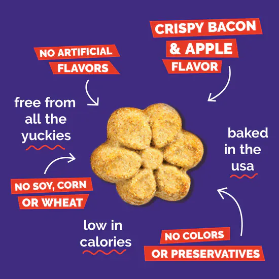 Fruitables Baked Crispy Bacon & Apple Dog Treats - Image 7