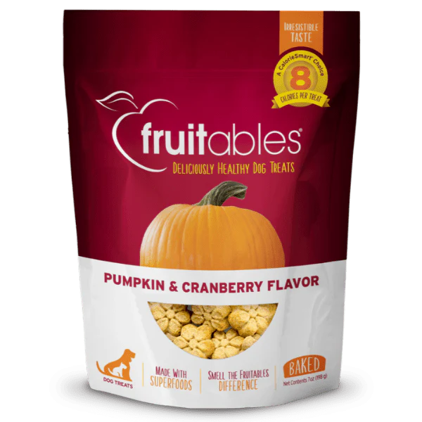 Fruitables Baked Pumpkin & Cranberry Dog Treats - Image 11