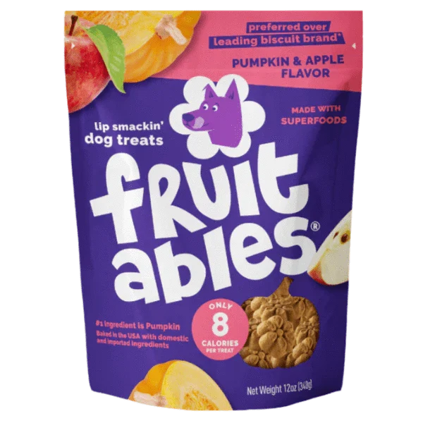 Fruitables Baked Pumpkin & Apple Dog Treats - Image 9