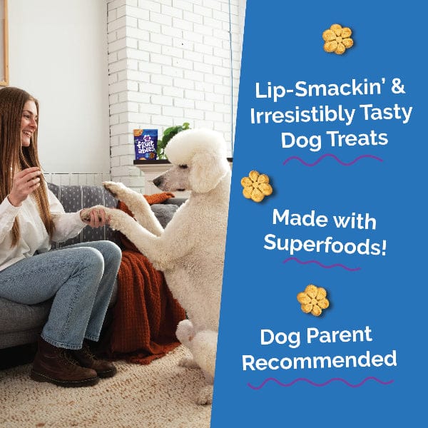 Fruitables Baked Pumpkin & Blueberry Dog Treats - Image 3