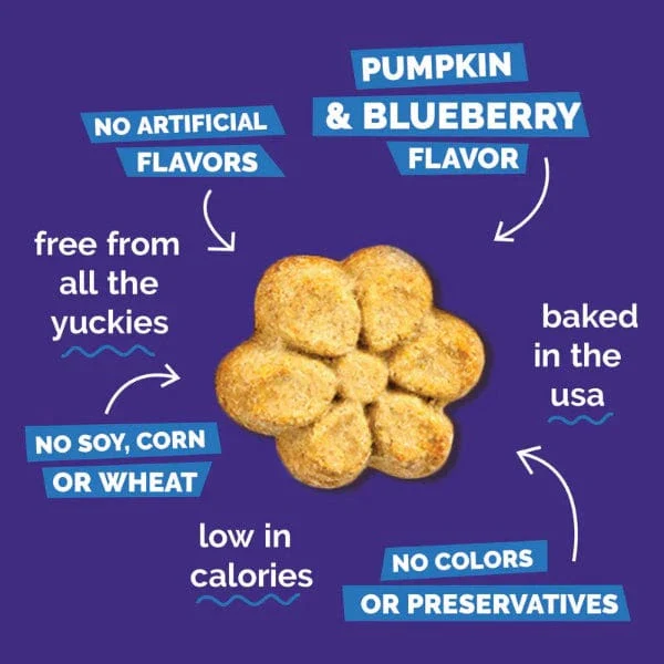 Fruitables Baked Pumpkin & Blueberry Dog Treats - Image 4