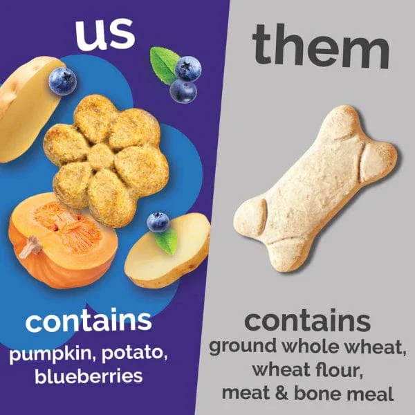 Fruitables Baked Pumpkin & Blueberry Dog Treats - Image 5