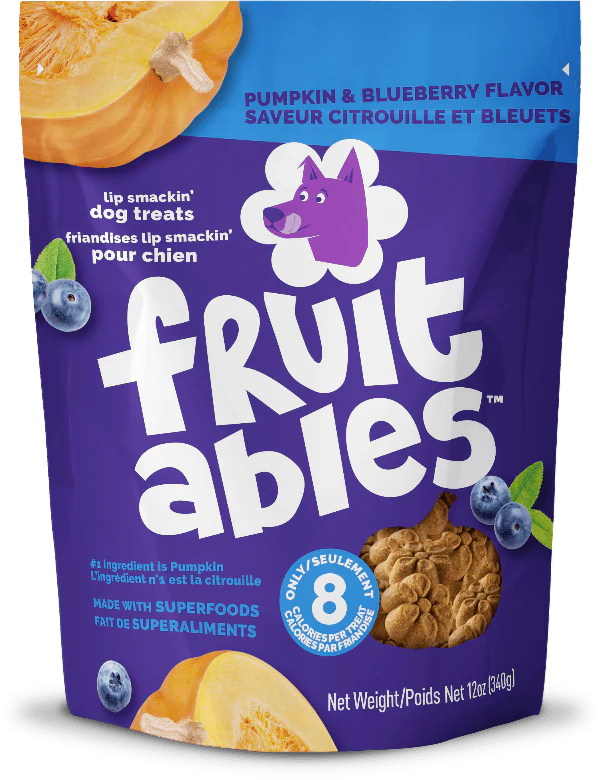 Fruitables Baked Pumpkin & Blueberry Dog Treats - Image 9