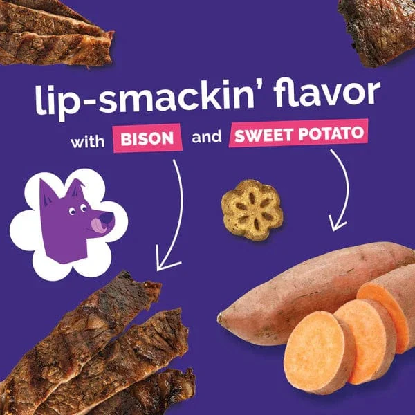 Fruitables Skinny Minis Grilled Bison Flavor Dog Treats - Image 8