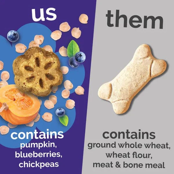 Fruitables Skinny Minis Pumpkin & Berry Flavor Dog Treats - Image 6