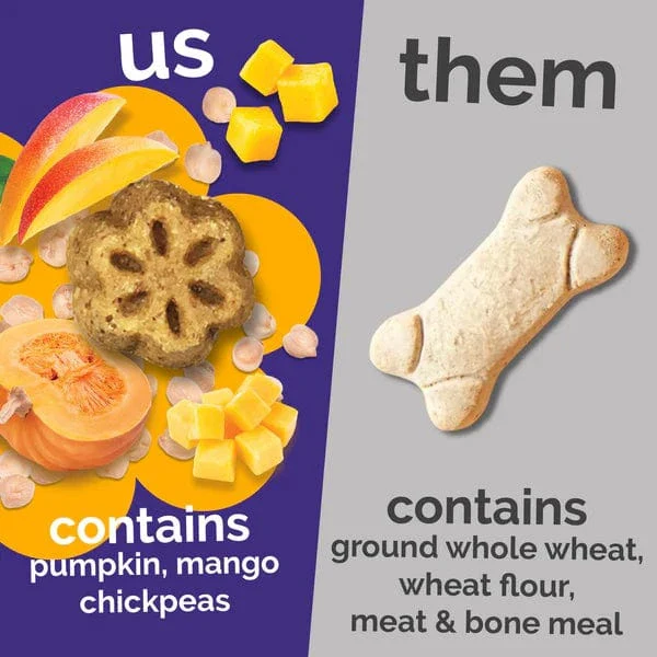 Fruitables Skinny Minis Pumpkin & Mango Flavor Dog Treats - Image 6