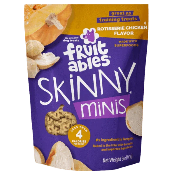 Fruitables Skinny Minis Rotisserie Chicken Dog Treats