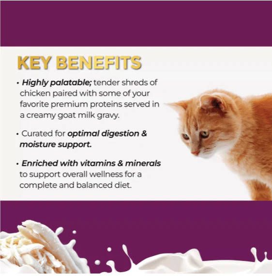 Fussie Cat Chicken in Goat Milk Gravy Canned Cat Food, 2.47oz - Image 4