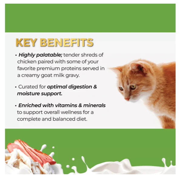 Fussie Cat Chicken with Duck in Goat Milk Gravy Canned Cat Food, 2.47oz - Image 4