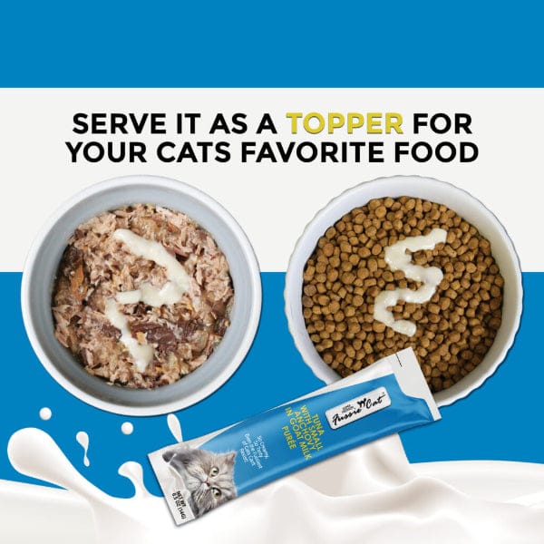 Fussie Cat Tuna with Small Anchovy in Goat Milk Purée Cat Treats - Image 4