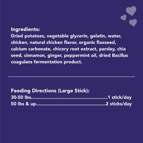 Get Naked Digestive Health Dog Dental Chew Sticks - Image 3