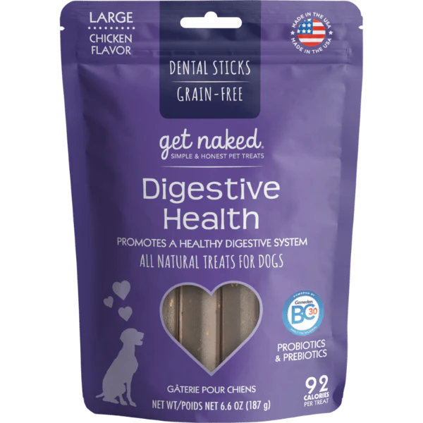 Get Naked Digestive Health Dog Dental Chew Sticks - Image 5