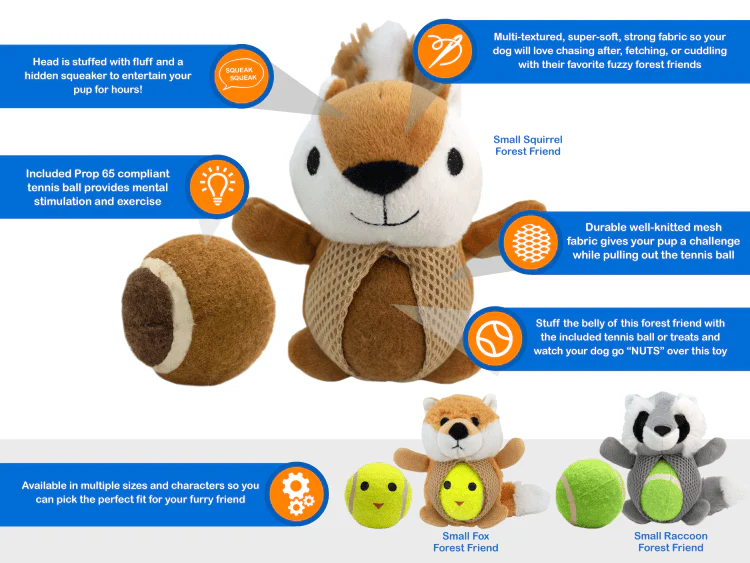 Gnawsome 2-in-1 Assorted Forest Friends - Image 4