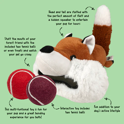 Gnawsome Forest Friends; Large Fox - Image 2