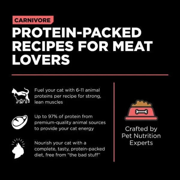 Go! Solutions Carnivore Grain-Free Salmon & Cod Recipe Dry Cat Food - Image 3
