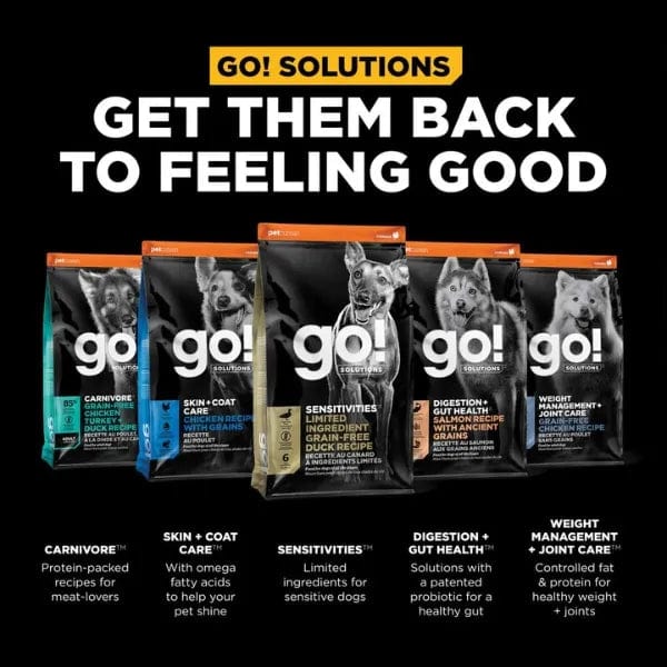 Go! Solutions Sensitivities Limited Ingredient Grain Free Duck Recipe Dry Dog Food - Image 6