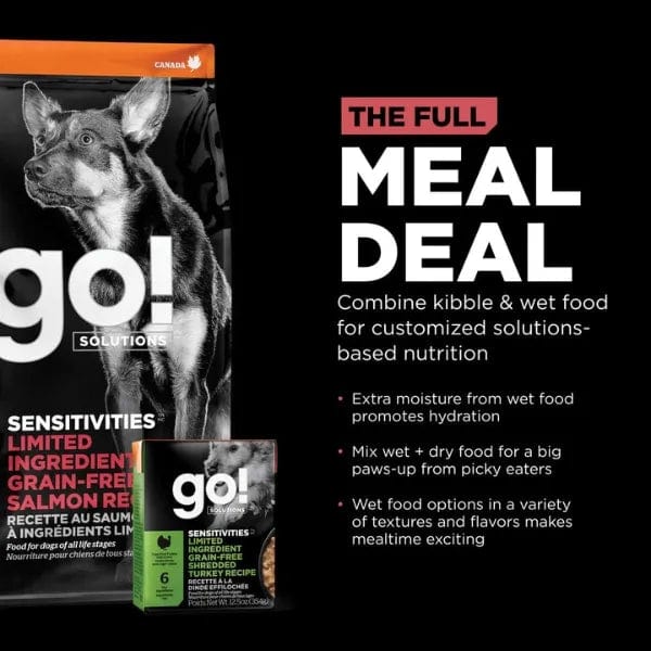 Go! Solutions Sensitivities Limited Ingredient Grain Free Salmon Recipe Dry Dog Food - Image 4