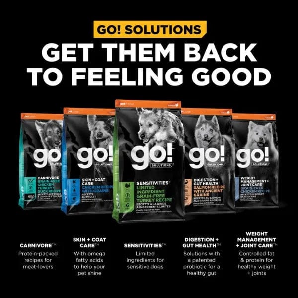 Go! Solutions Sensitivities Limited Ingredient Grain Free Turkey Recipe Dry Dog Food - Image 5