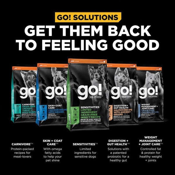 Go! Solutions Sensitivities Limited Ingredient Grain Free Insect Recipe Dry Dog Food, 22lb - Image 6