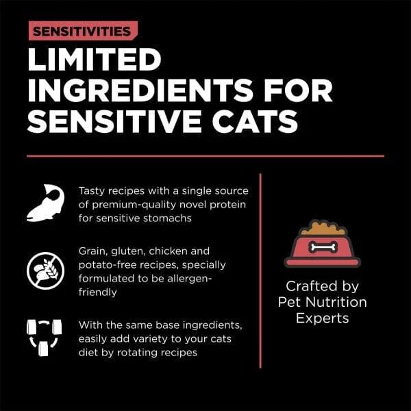 Go! Solutions Sensitivities Limited Ingredient Grain Free Salmon Recipe Dry Cat Food, 6lb - Image 3