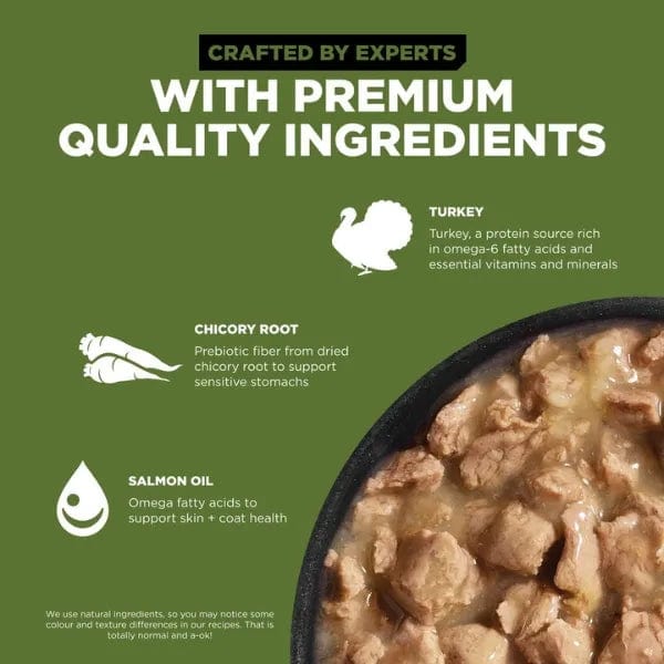 Go! Solutions Sensitivities Limited Ingredient Grain Free Shredded Turkey Recipe Wet Dog Food, 12.5oz - Image 2