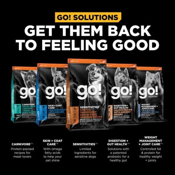 Go! Solutions Sensitivities Limited Ingredient Grain Free Venison Recipe Dry Dog Food, 22lb - Image 6
