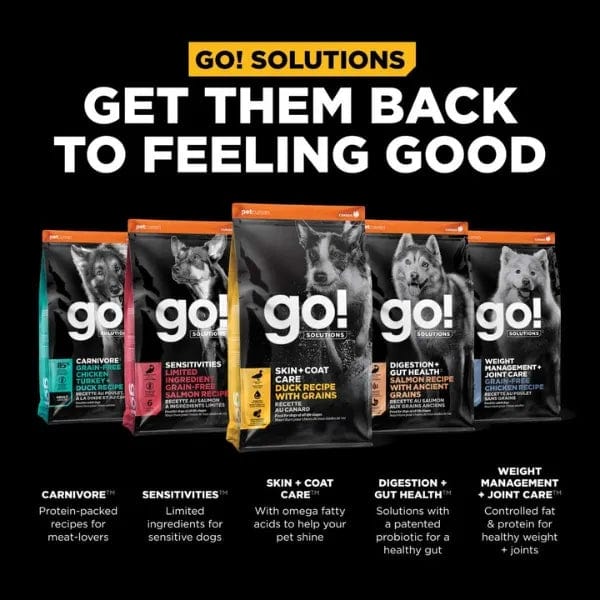 Go! Solutions Skin & Coat Care Duck Recipe with Grains Dry Dog Food - Image 6