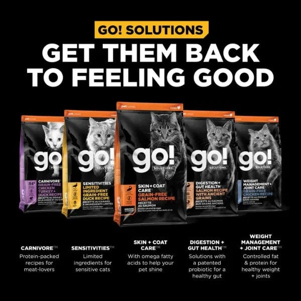 Go! Solutions Skin & Coat Care Grain-Free Salmon Recipe Dry Cat Food - Image 5