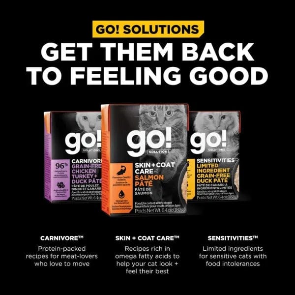 Go! Solutions Skin & Coat Care Salmon Pate Wet Cat Food - Image 5