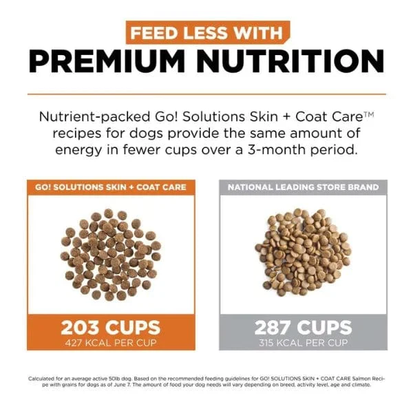 Go! Solutions Skin & Coat Care Salmon Recipe with Grains Dry Dog Food - Image 6