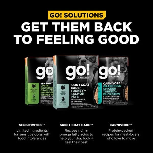 Go! Solutions Skin & Coat Care Turkey & Salmon Pate Wet Dog Food, 12.5oz - Image 5