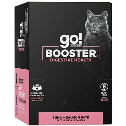 Go! Solutions Booster Digestive Health Tuna + Salmon Pate Wet Cat Food - Image 5