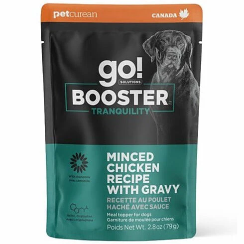 Go! Solutions Booster Tranquility Minced Chicken with Gravy Dog Food Topper - Image 4