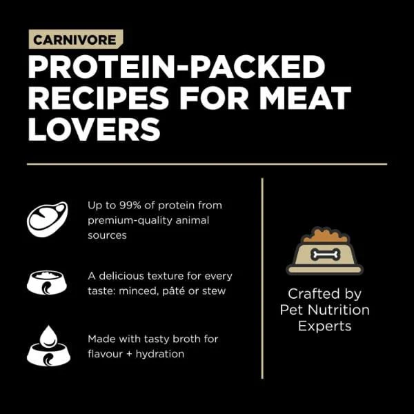 Go! Solutions Carnivore Grain-Free Minced Lamb + Wild Boar Recipe Wet Cat Food - Image 3