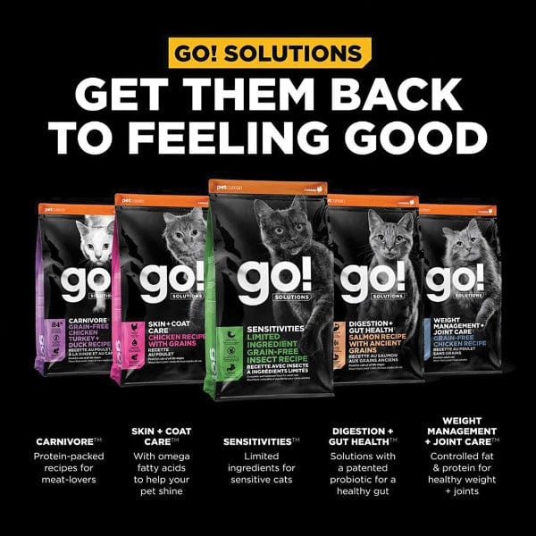 Go! Solutions Sensitivities Limited Ingredient Grain Free Insect Recipe Dry Cat Food (SPECIAL ORDER ITEM) - Image 5