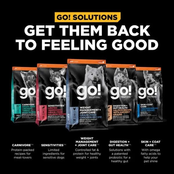Go! Solutions Weight Management + Joint Care, Grain-Free Chicken Recipe Dry Dog Food - Image 5