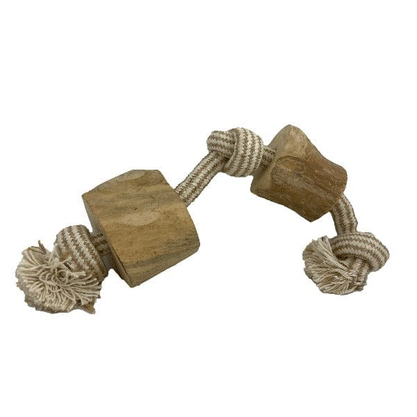 Good Dog Rope & Java Wood Dog Toy; Available in 3 Styles - Image 3