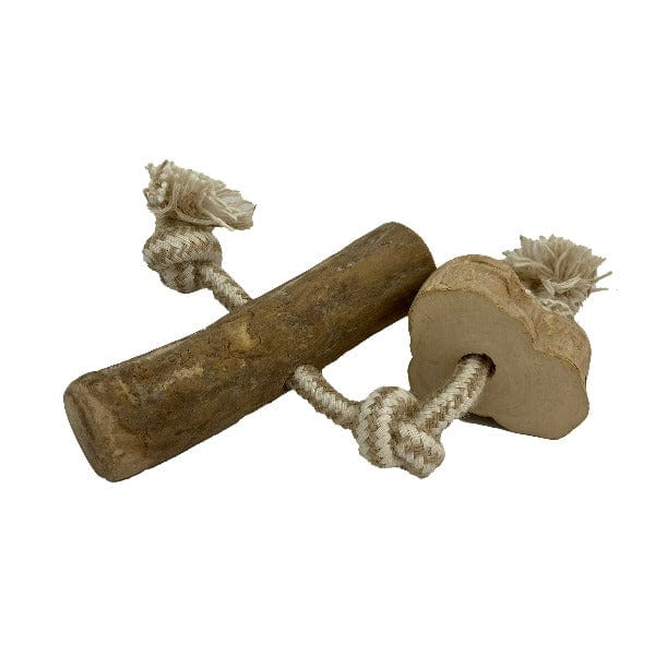 Good Dog Rope & Java Wood Dog Toy; Available in 3 Styles - Image 5