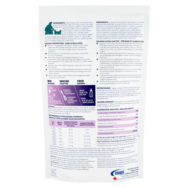 Grober Pets KittenGro Milk Replacer - Image 5