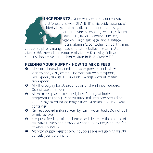 Grober Pets PuppyGro Milk Replacer - Image 2