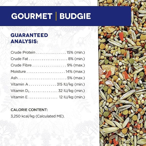 HARI Gourmet Premium Seed Mix for Budgies, 1kg - Image 6
