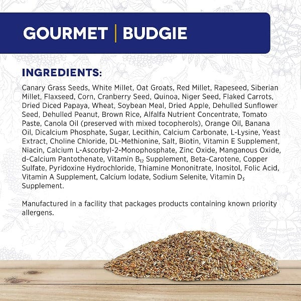 HARI Gourmet Premium Seed Mix for Budgies, 1kg - Image 7