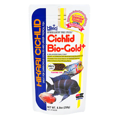 Hikari Tropical Cichlid Bio-Gold+ Pellet Diet